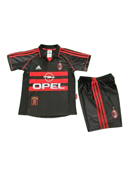AC Milão Conjunto Infantil Retro 1998-99